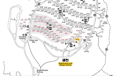 Loft Mountain Campground Map Gay Outdoors - Gay Hiking And Adventure Travel Community